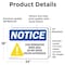 Signmission Safety Culture Sign, 24 in Width, Vinyl Decal, Rectangle OS-2PACK-NS-D-1824-L-15882 - alternate 5